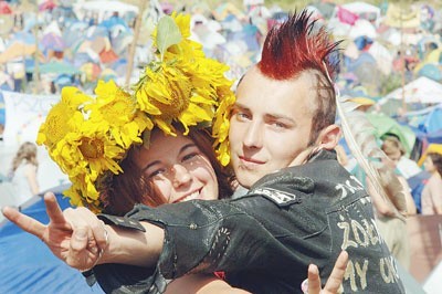 Na Woodstocku subkultury żyją w przyjaźni i traktują się serdecznie. Jak Martyna z Kwilcza, która jest na Przystanku pierwszy raz i Łukasz z Toporowa, który przyjechał po raz szósty.