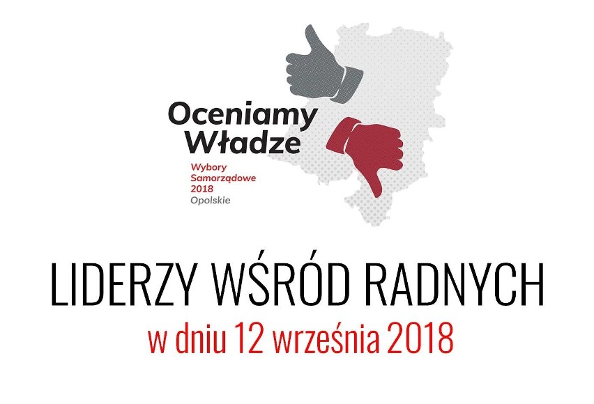 OCENIAMY WŁADZE |  Liderzy wśród radnych                               