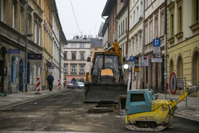 Remont ul. Józefa prowadzony jest na odcinku od ul. Bożego Ciała do ul. Krakowskiej.