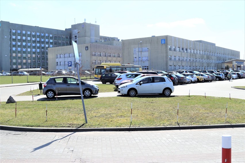 Obecny widok Wojewódzkiego Szpitala Specjalistycznego w...