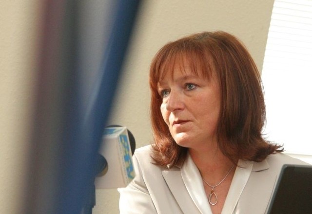 Urszula Łapińska, dyrektorka szpitala wojewódzkiego pozostaje na stanowisku