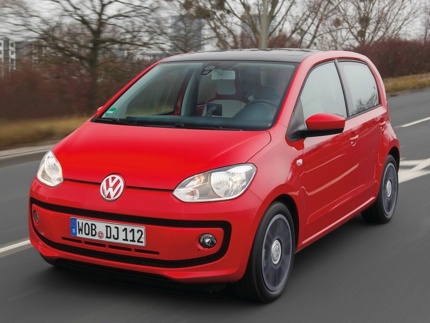 Volkswagen Up! - zwycięzca w kategorii aut mini plus. Liczba...