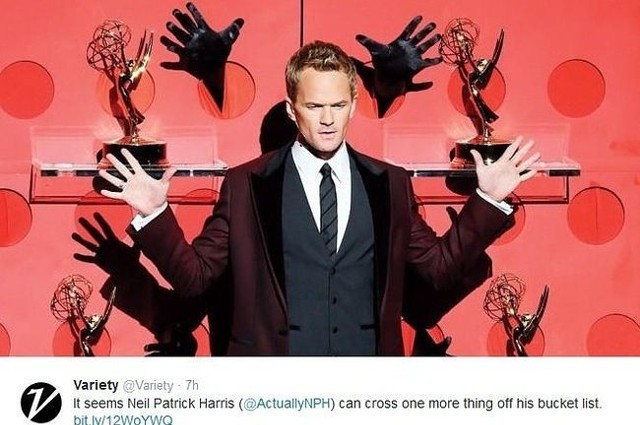 Neil Patrick Harris (fot. screen z Twitter.com)