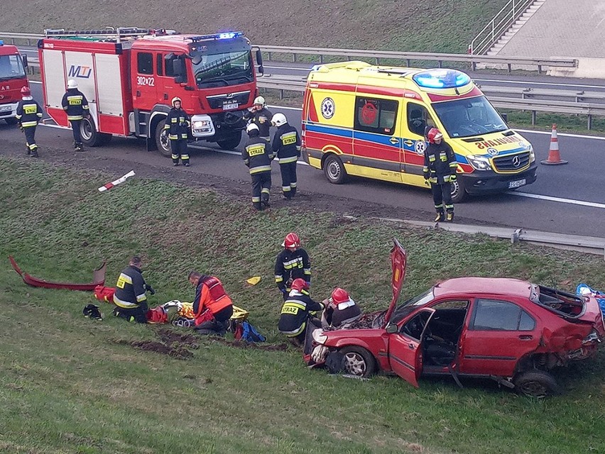 Do wypadku doszło w niedziele, 17 listopada, na S3 na...