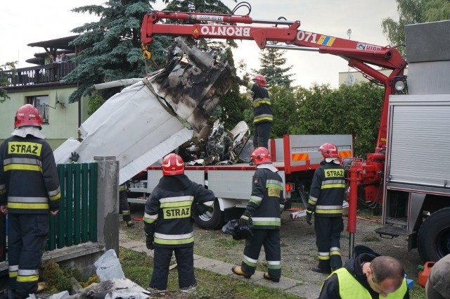 Wypadek awionetki Bielsko-Biała 31.05.2014