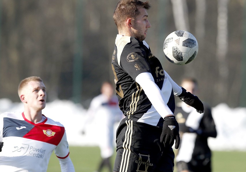 ŁKS Łódź - Polonia Środa Wielkopolska 3:1. Łodzianie wygrali ostatni sparing przed wylotem na zgrupowanie