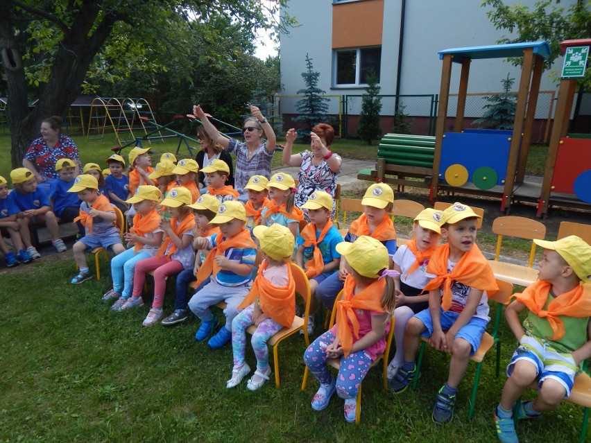 Paraspartakiada dla najmłodszych w przedszkolu integracyjnym w Ostrowcu