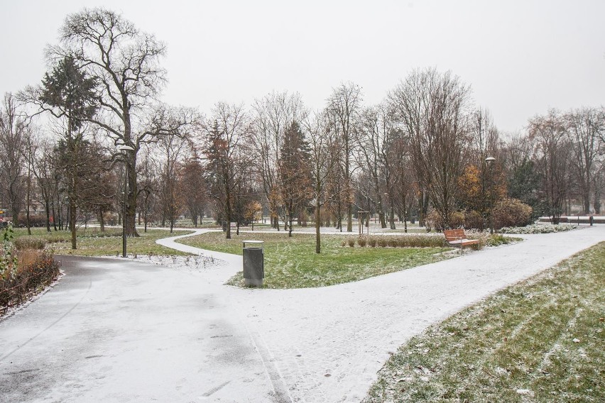 Dzisiaj w Bydgoszczy zrobiło się biało. Pod koniec tygodnia...