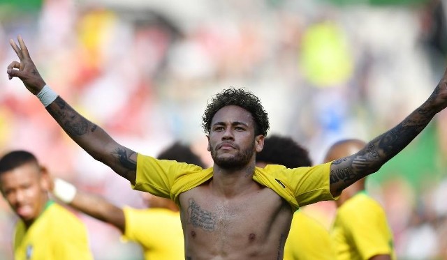MŚ 2018 Neymar strzelił gola w meczu Brazylia Meksyk 02.07.2018