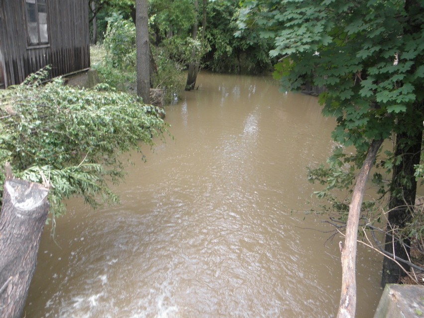 Lelów po powodzi zdjęcia z 7 lipca 2013