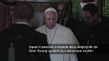 Papież Franciszek przy Ścianie Płaczu (wideo)