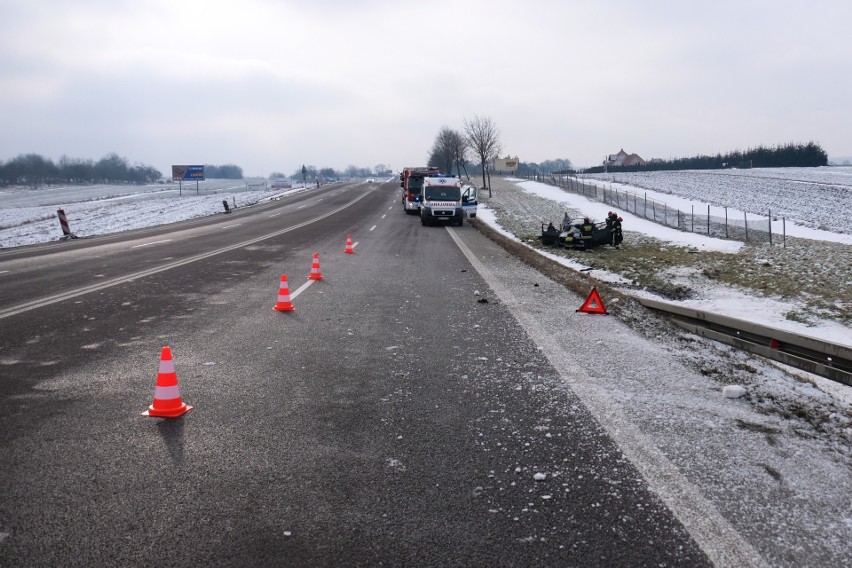 Do wypadku doszło w niedzielę około godz. 11.30 na drodze...