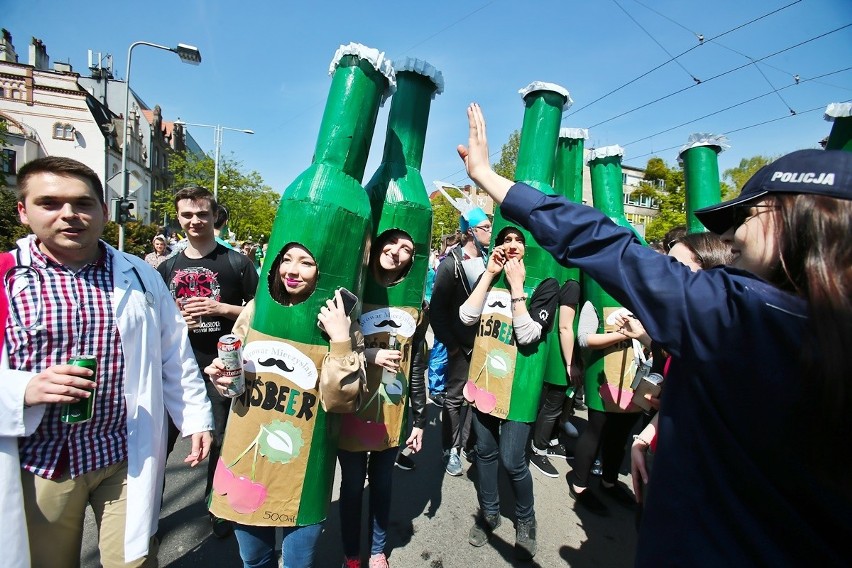 Pochód juwenaliowy 2017 we Wrocławiu