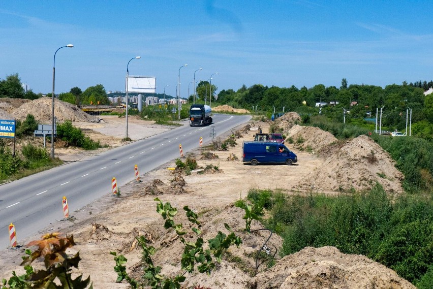 Kraków. Postępują prace na budowie krakowskiego odcinka S7 