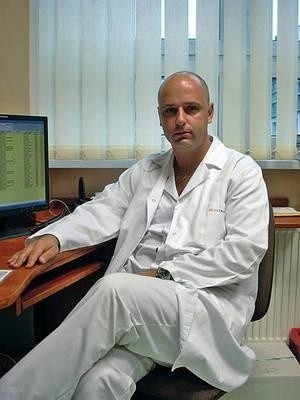 Dr n. med. Paweł Blecharz, specjalista ginekologii i położnictwa, adiunkt Kliniki Ginekologii Onkologicznej, Centrum Onkologii Oddział Kraków Fot. Danuta Orlewska