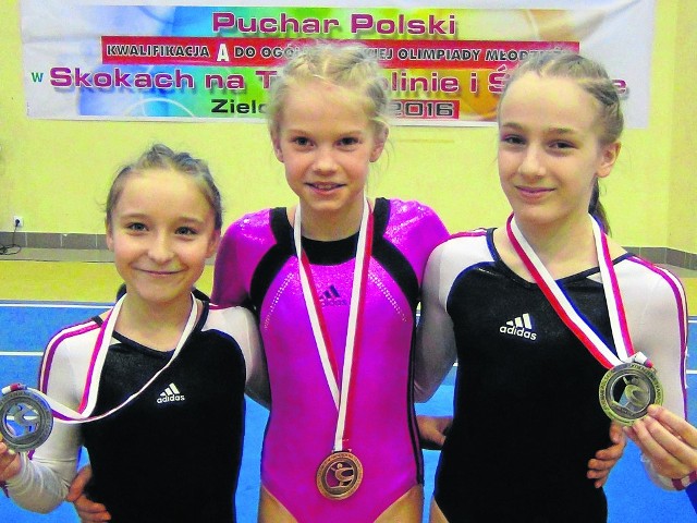 Gimnastyczki Gwiazdy Dobrzeń Wielki są w czołówce rankingu powiatu opolskiego.