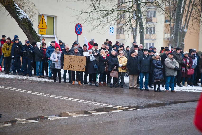 Demonstracja KOD Białystok przed TVP przy ulicy...