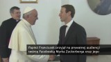 Papież Franciszek udzielił audiencji twórcy Facebooka. Rozmawiali o pomocy biednym