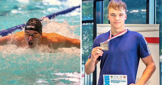 Bartosz Loter podwójnym wicemistrzem Polski juniorów 16-letnich w pływaniu stylem klasycznym na długim basenie w Warszawie. To były jedyne medale zdobyte w stolicy dla oświęcimskiej ekipy.