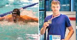Bartosz Loter (Unia Oświęcim). Małymi krokami stara się realizować sportowe marzenia. Zdobył dwa srebrna w MP 16-latków w pływaniu. ZDJĘCIA