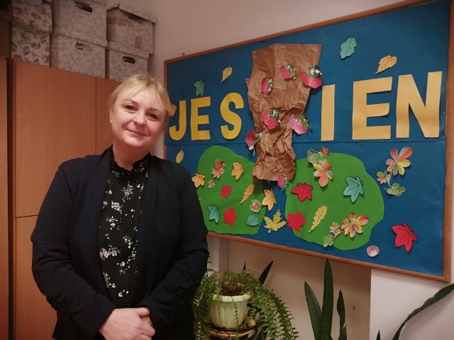 Katarzyna Domagała nauczyciel w Ośrodku Rehabilitacyjno - Edukacyjnym  "Radość Życia" w Sandomierzu Nauczycielem Roku 2019 w szkołach ponadpodstawowych.