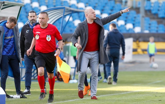 Janusz Niedźwiedź nie był do końca zadowolony z gry defensywnej swojego zespołu