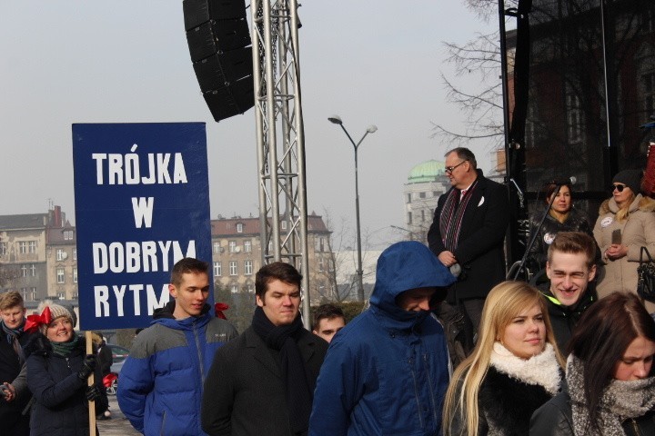 Pół tysiąca par zatańczyło poloneza w Zabrzu