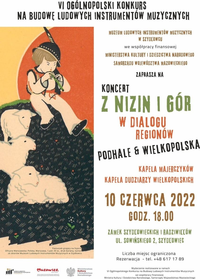 Muzeum Ludowych Instrumentów Muzycznych w Szydłowcu zaprasza na koncert