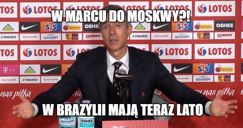 Internauci śmieją się z Paulo Sousy, ale trochę także z...