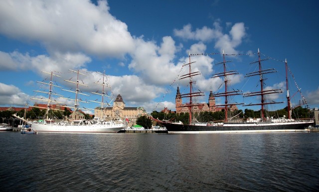 Koniec finału regat Baltic Tall Ships Regatta w Szczecinie.
