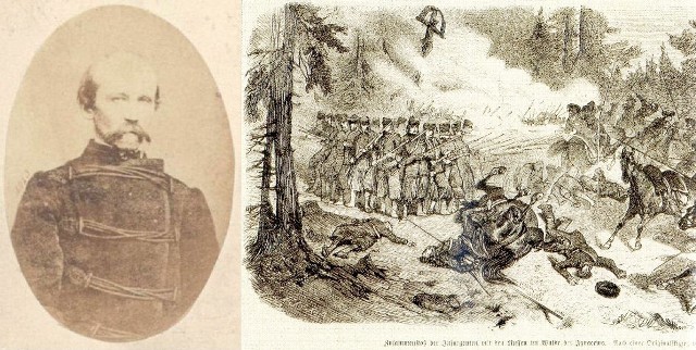 27 czerwca 1863 do Widawy w pow. łaskim przybyły kaliskie oddziały kawalerii powstańców styczniowych utworzone przez gen. Edmunda Taczanowskiego.