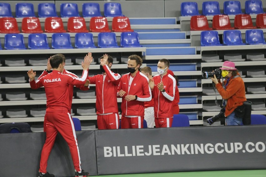 17.04.2021. Mecz Billie Jean King Cup, Polska - Brazylia:...