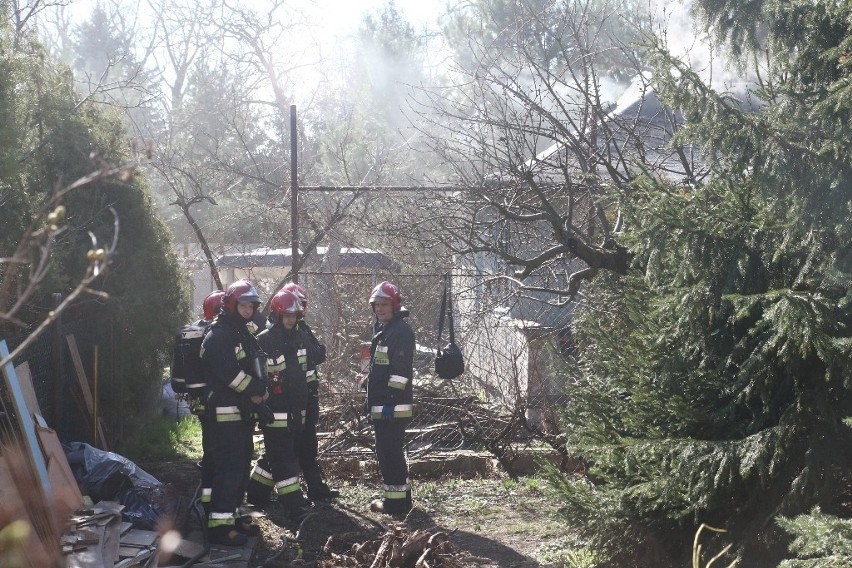 Pożar we Wrocławiu. Kłęby dymu w okolicach ul. Kochanowskiego