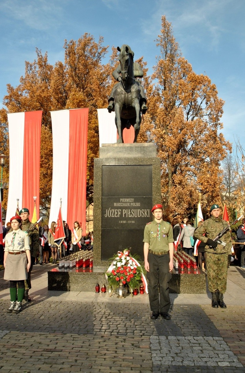 Tłumy na Święcie Niepodległości w Lublinie