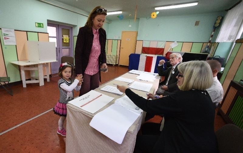 Posłanka PO Małgorzata Niemczyk głosowała w lokalu przy ul....
