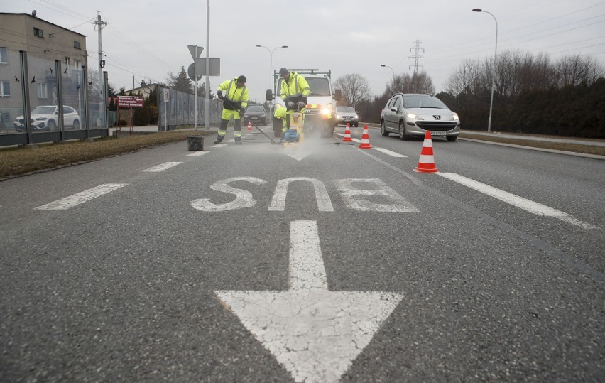 Likwidacja buspasów na ulicy Sikorskiego w Rzeszowie.