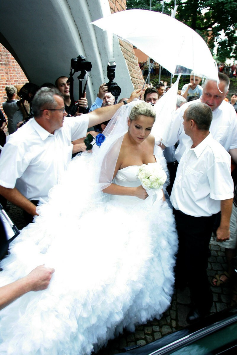 Joanna Liszowska i Ola Serneke pobrali się w 2010 roku....