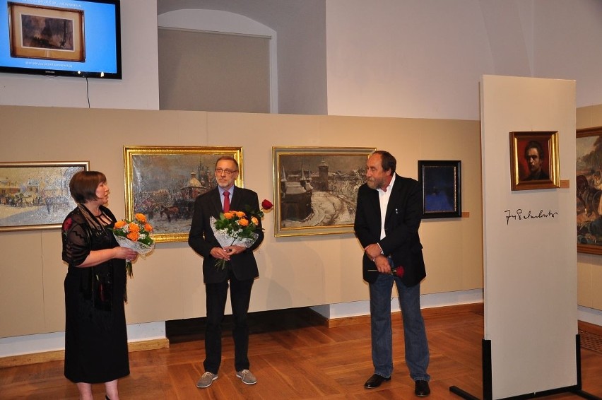 Wystawę otworzył Dominik Abłamowicz, dyrektor Muzeum...