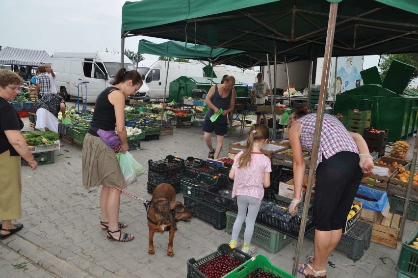 Targowisko już działa