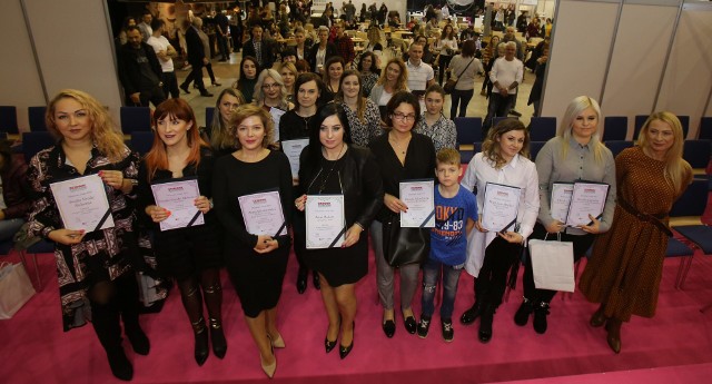 Wręczenie nagród w plebiscycie "Dziennika Zachodniego" - Mistrzowie Urody 2019 odbyło się w trakcie targów Beauty Fair & Hair Fair w Międzynarodowym Centrum Kongresowym w Katowicach