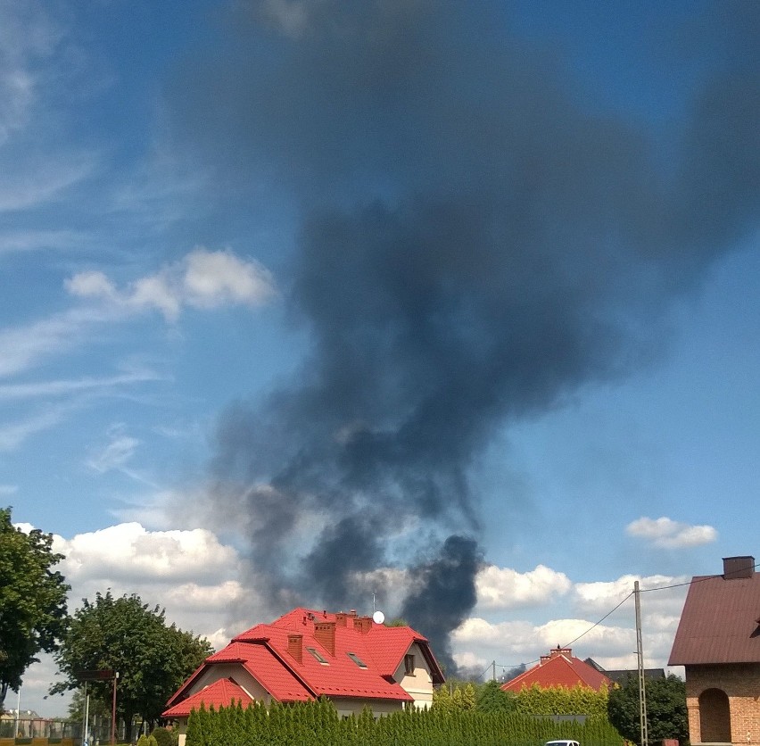 Pożar na ul. Lubelskiej w Rzeszowie