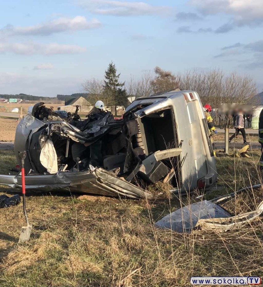 Dulkowszczyzna. Tragiczny wypadek na drodze gminnej....