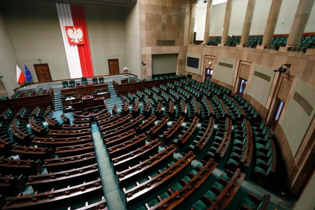 Sala plenarna Sejmu