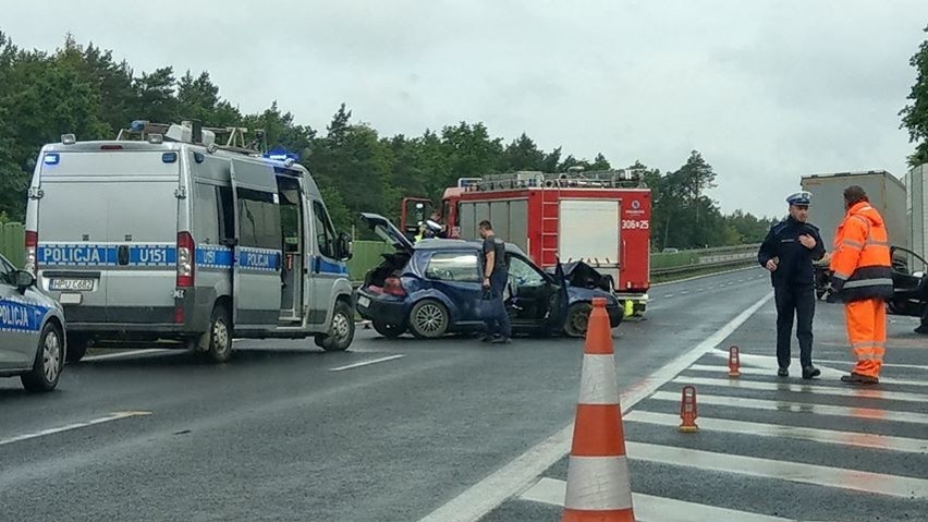 W wypadku została ranna jedna osoba.