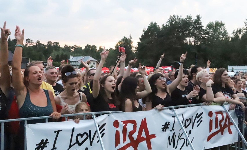 Publiczność w Garbatce-Letnisku bardzo entuzjastycznie...