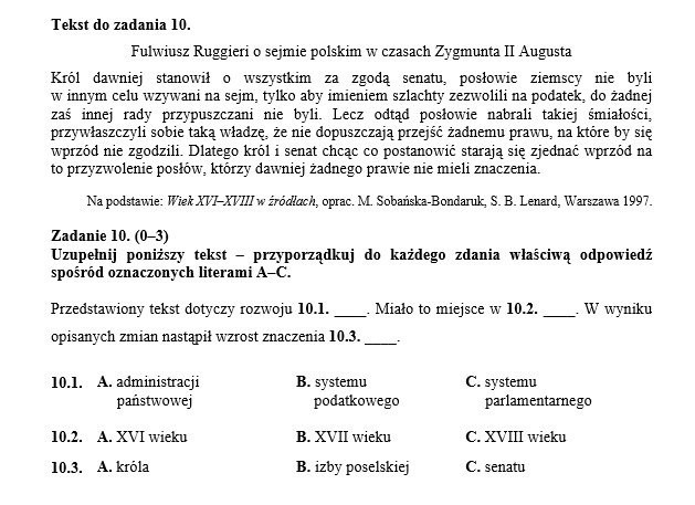 Egzamin gimnazjalny 2014. Religie i państwo krzyżackie na teście