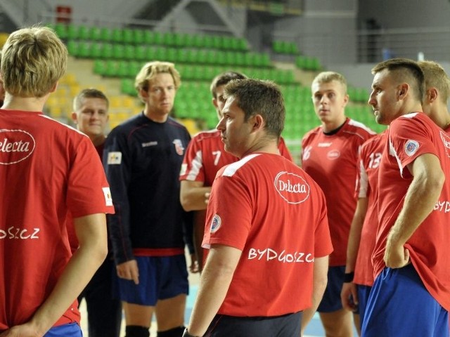 Po treningu siatkarze Delecty Bydgoszcz udali się na prezentacje.