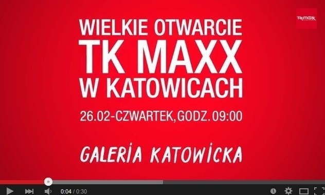 Otwarcie TK Maxx w Katowicach