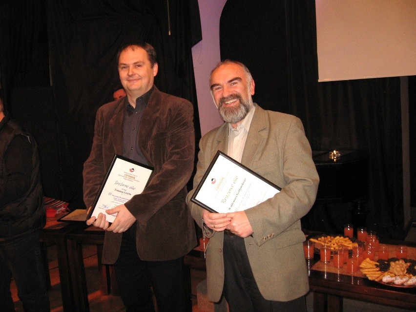 A to Tomasz Grzyb i Waldemar Gołdzińki ( z prawej) ze swoimi...