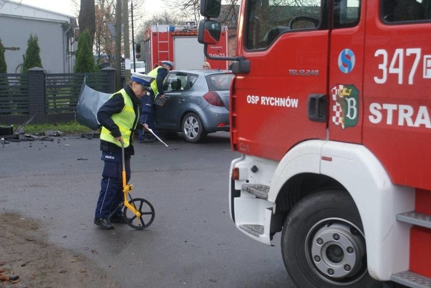 Wypadek w Czajkowie pod Kaliszem. We wtorek rano zderzyły...